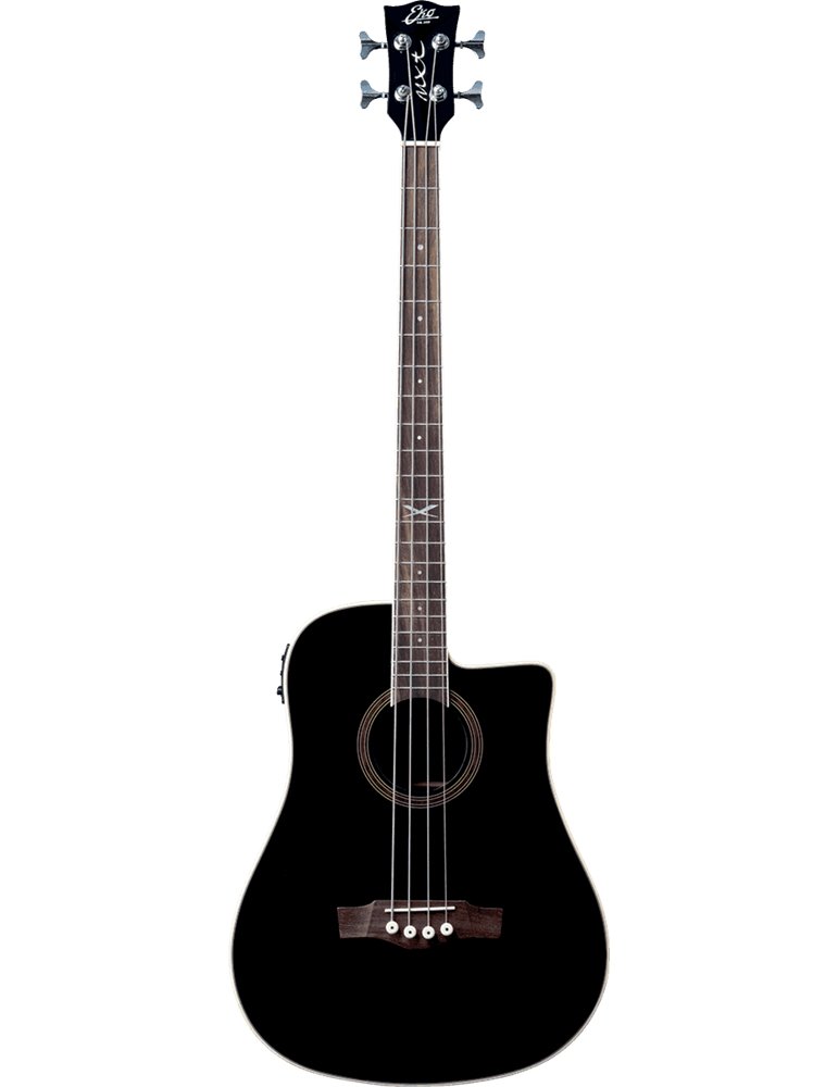 BAJO ACÚSTICO DREADNOUGHT CUTAWAY ELECTRO NEGRO