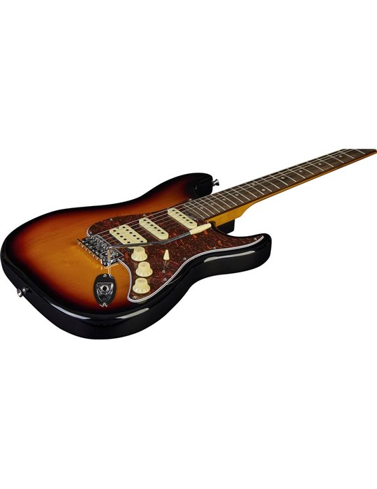 Guitarra eléctrica Eko Starter ST350 tipo Strat vintage HSS - Sunburst