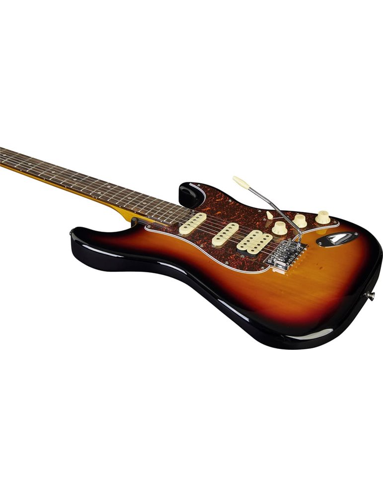Guitarra eléctrica Eko Starter ST350 tipo Strat vintage HSS - Sunburst