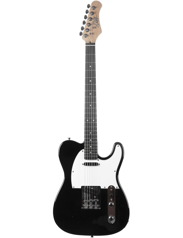 Guitarra eléctrica Eko Starter TL300 tipo Tele - Negra
