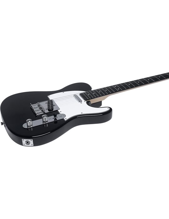 Guitarra eléctrica Eko Starter TL300 tipo Tele - Negra