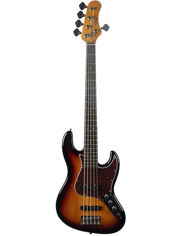 Bajo eléctrico Eko Starter JB300 de 5 cuerdas - Sunburst 2