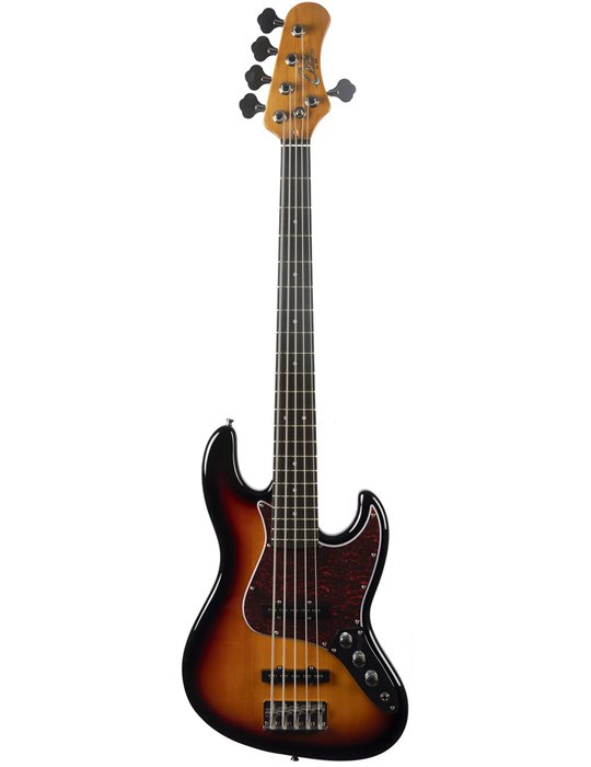 Bajo eléctrico Eko Starter JB300 de 5 cuerdas - Sunburst