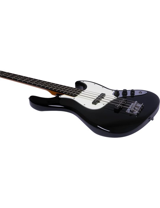 Bajo eléctrico Eko Starter JB300 tipo Jazz - Negro
