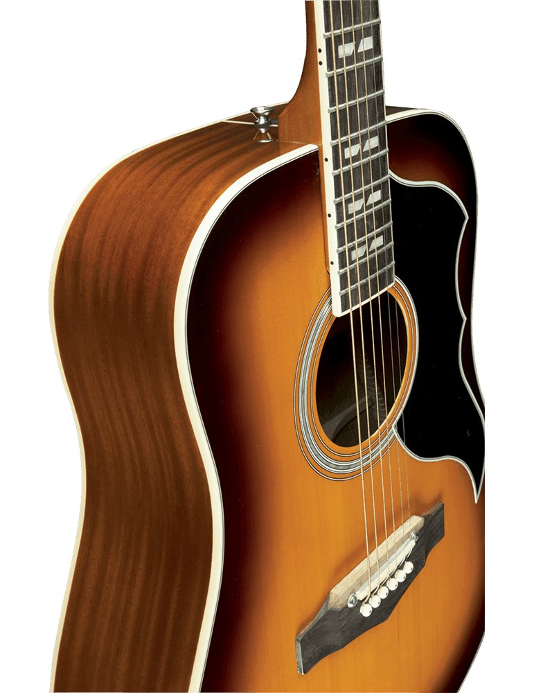 GUITARRA ACÚSTICA DREADNOUGHT RANGER 6 VR A/E - Honey Burst