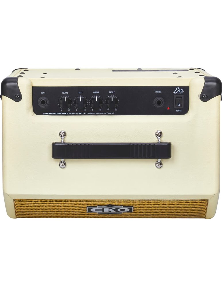 AMPLIFICADOR ACÚSTICA EKO COMBO AC15 1 X 6,5" - 15W