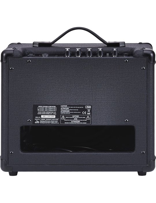 AMPLIFICADOR GUITARRA EKO COMBO BS15 BLACK STEALTH 1 x 8" - 15W 