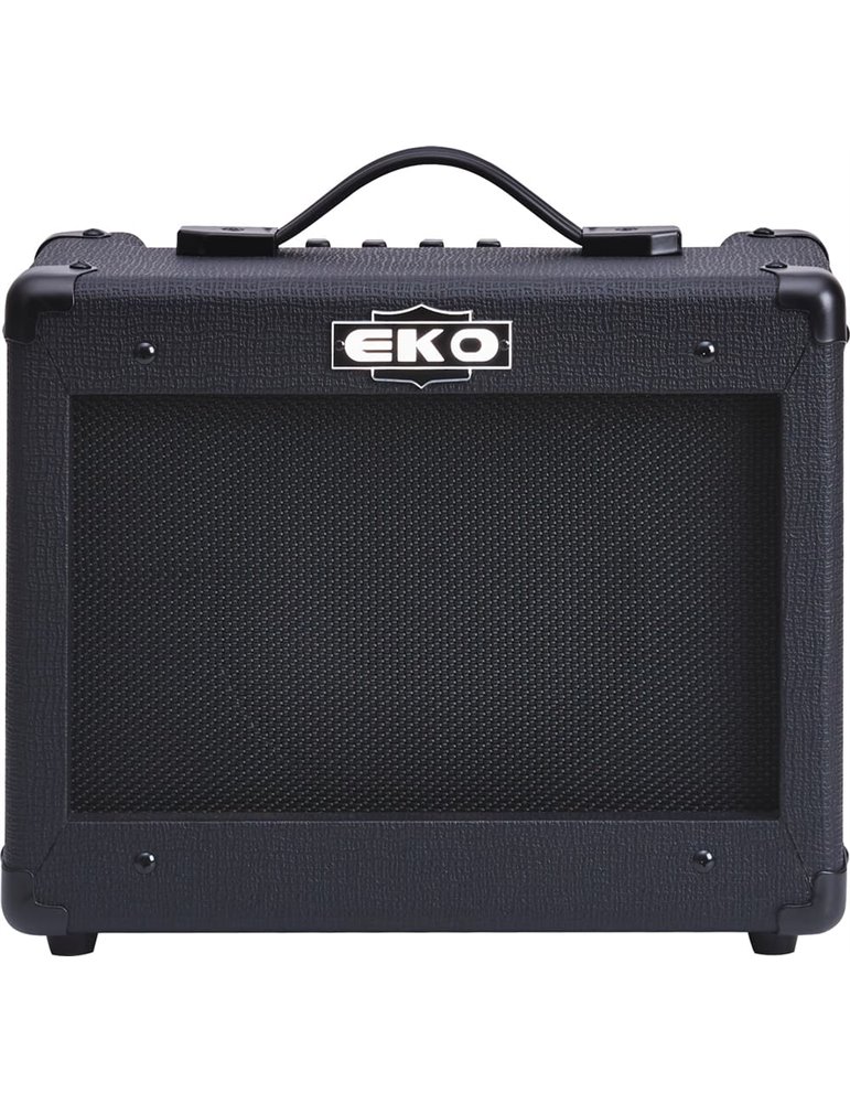AMPLIFICADOR GUITARRA EKO COMBO BS15 BLACK STEALTH 1 x 8" - 15W 
