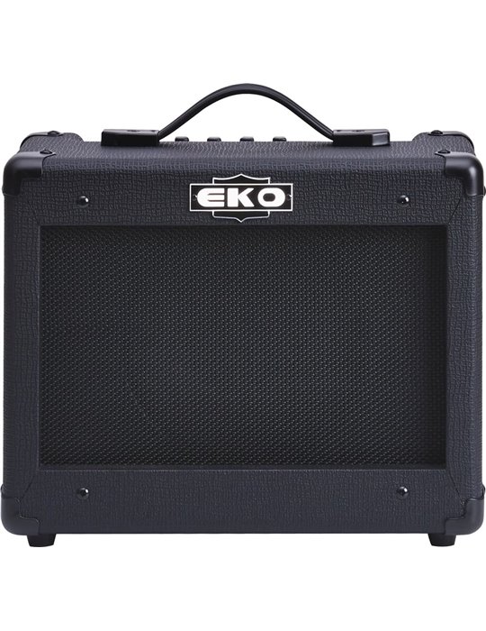 AMPLIFICADOR GUITARRA EKO COMBO BS15 BLACK STEALTH 1 x 8" - 15W 