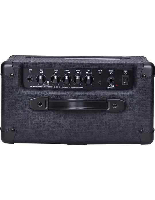 AMPLIFICADOR GUITARRA EKO COMBO BS15 BLACK STEALTH 1 x 8" - 15W 