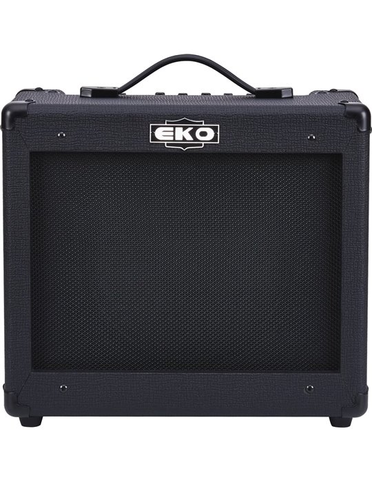 AMPLIFICADOR GUITARRA EKO COMBO BS25 BLACK STEALTH REVERB 1 x 10" - 25W 