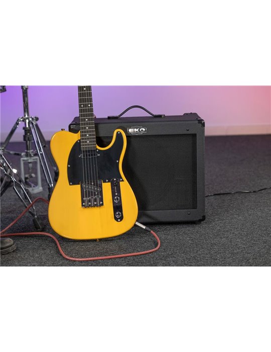 AMPLIFICADOR GUITARRA EKO COMBO BS35 BLACK STEALTH REVERB 1 x 12" - 35W 