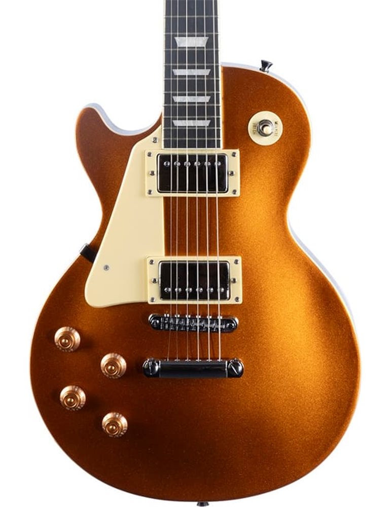 Guitarra eléctrica Eko Starter LS300 tipo LP - Dorada (zurdos)