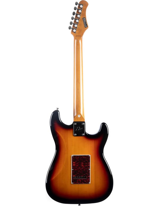 Guitarra eléctrica Eko Starter ST300 tipo Strat - Sunburst (zurdos)