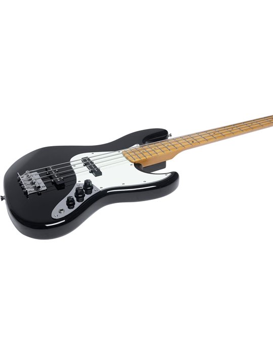 Bajo eléctrico Eko Starter JB401 (diapasón de arce) - Negro