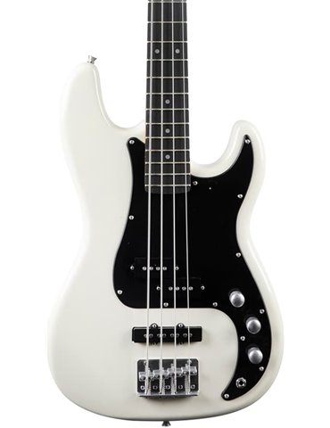 Bajo eléctrico Eko Starter PJ400 tipo Precision Blanco Vintage
