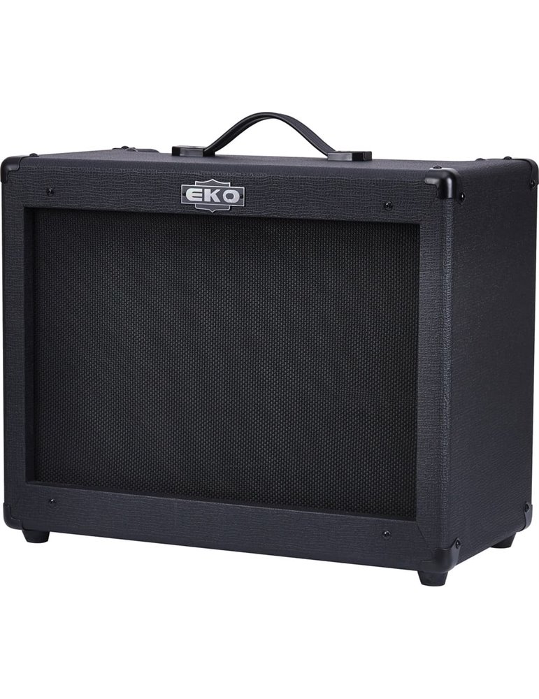 AMPLIFICADOR GUITARRA EKO COMBO BS50 BLACK STEALTH REVERB 1 x 12" - 50W 
