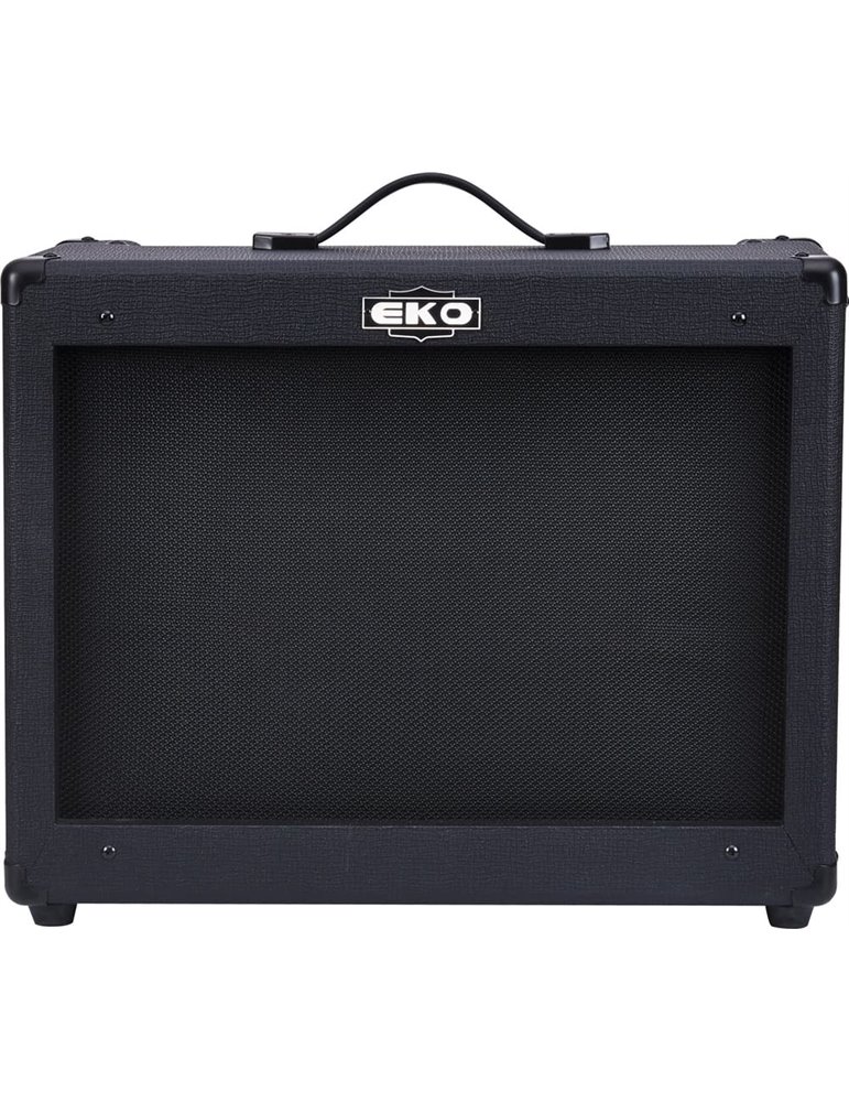 AMPLIFICADOR GUITARRA EKO COMBO BS50 BLACK STEALTH REVERB 1 x 12" - 50W 