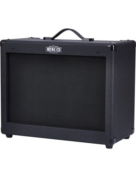 AMPLIFICADOR GUITARRA EKO COMBO BS50 BLACK STEALTH REVERB 1 x 12" - 50W 