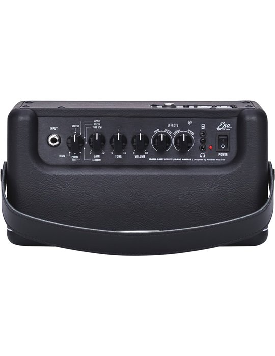 AMPLIFICADOR GUITARRA EKO PORTÁTIL BAIO BLUETOOTH/FX /INTERFACE 2 X 3" - 15W