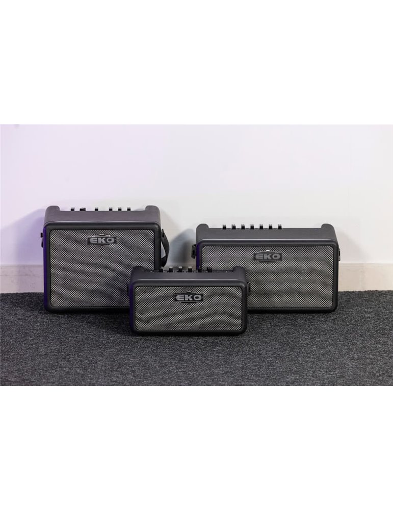 AMPLIFICADOR GUITARRA EKO PORTÁTIL BAIO BLUETOOTH/FX /INTERFACE 2 X 3" - 15W