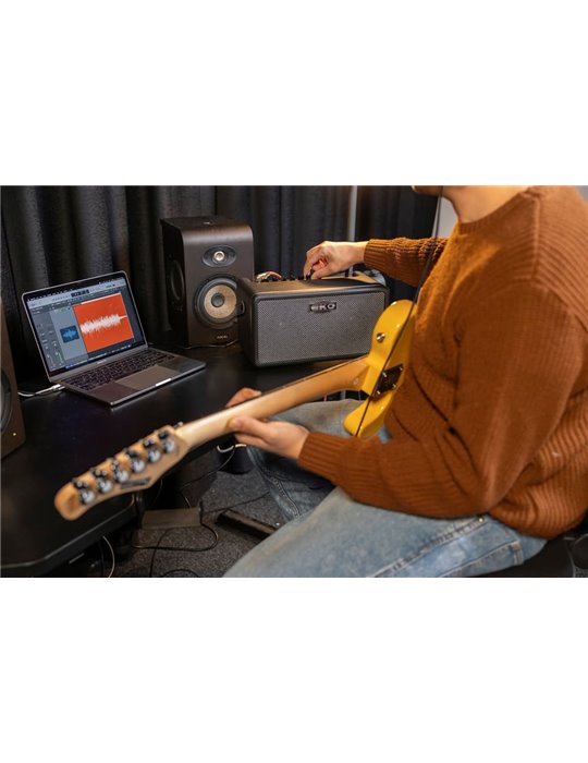 AMPLIFICADOR GUITARRA EKO PORTÁTIL BAIO BLUETOOTH/FX /INTERFACE/DRUM 2 X 5" - 25W