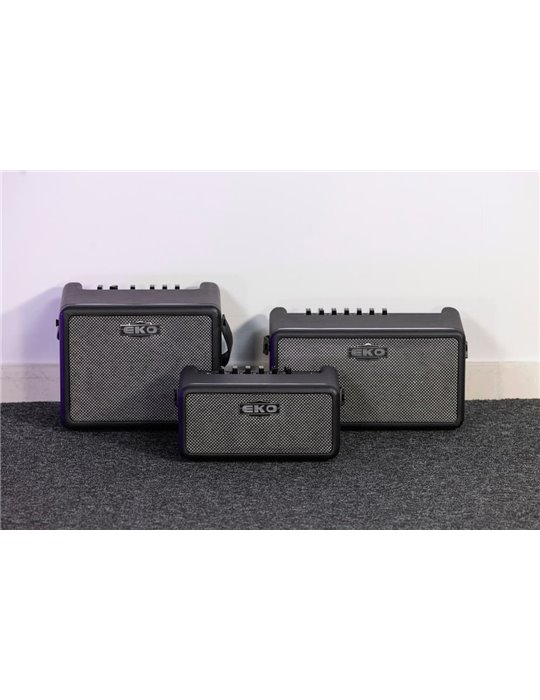 AMPLIFICADOR GUITARRA EKO PORTÁTIL BAIO BLUETOOTH/FX /INTERFACE/DRUM 2 X 5" - 25W