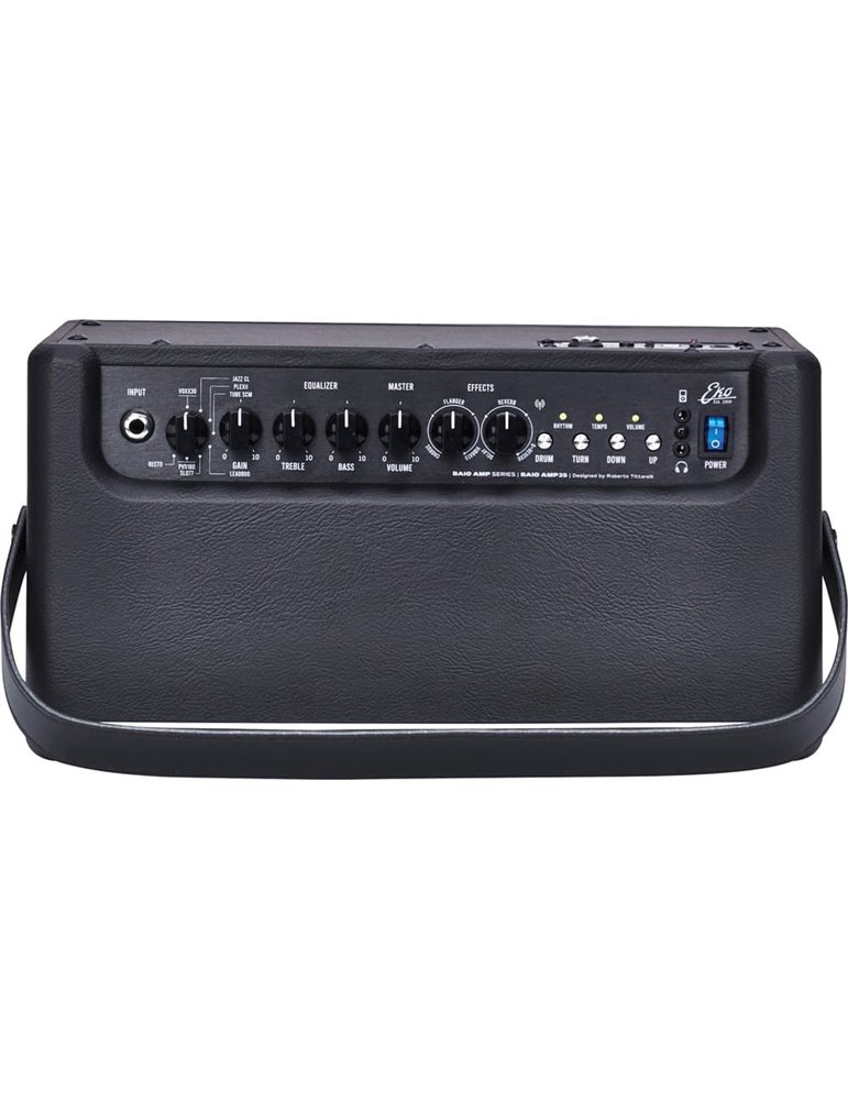 AMPLIFICADOR GUITARRA EKO PORTÁTIL BAIO BLUETOOTH/FX /INTERFACE/DRUM 2 X 5" - 25W