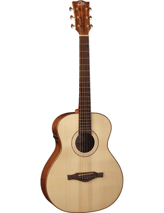 GUITARRA ACÚSTICA TRAVEL MARCOPOLO  A/E - Natural (con funda)
