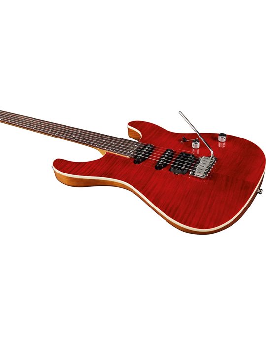 GUITARRA ELÉCTRICA EKO AIRE 800 MUSA - RED FLAMED