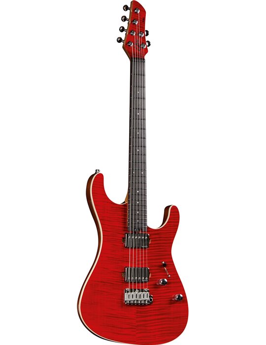 GUITARRA ELÉCTRICA EKO FIRE 800 MUSA - RED FLAMED