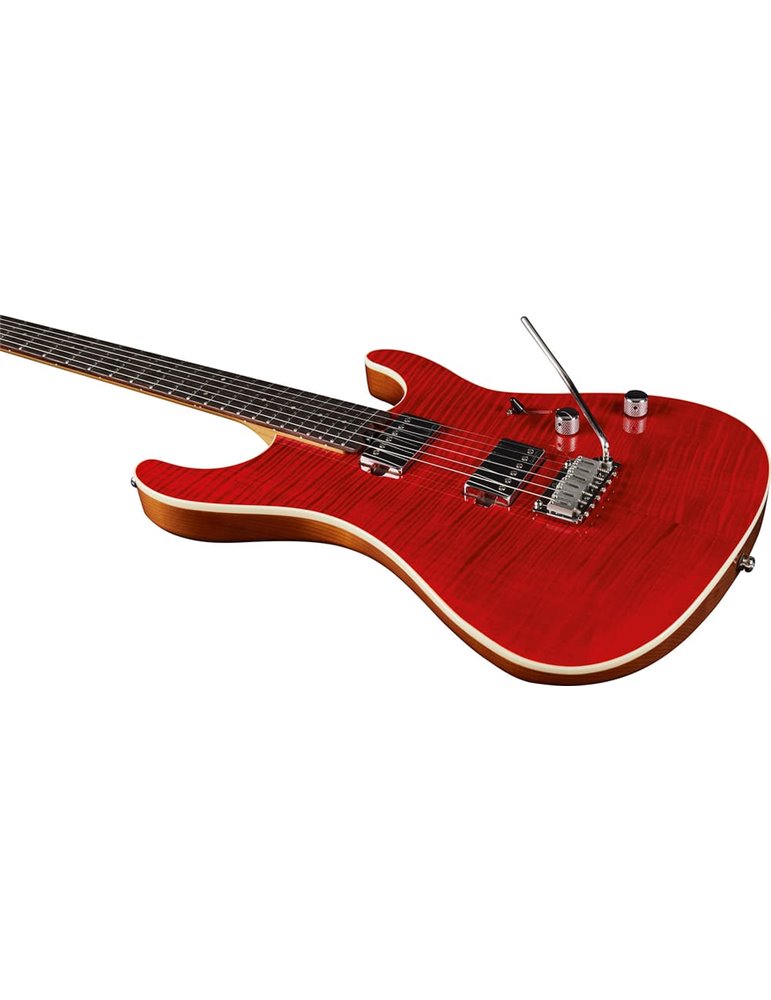 GUITARRA ELÉCTRICA EKO FIRE 800 MUSA - RED FLAMED