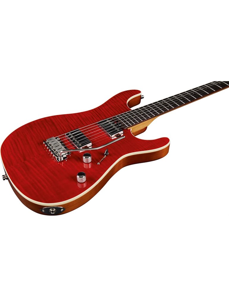 GUITARRA ELÉCTRICA EKO FIRE 800 MUSA - RED FLAMED