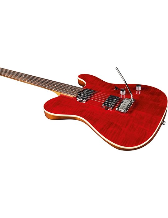 GUITARRA ELÉCTRICA EKO TERO 800 MUSA - RED FLAMED