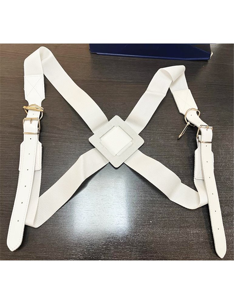 Bandolera Bombo Arnes Ref. 720 0371-040 040 - Blanco