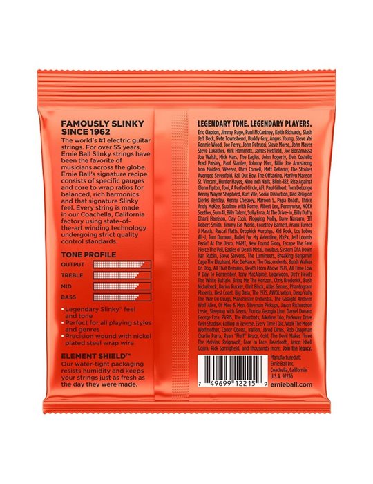 JUEGO ELÉCTRICA SLINKY HEAVY BOTTOM 10-52