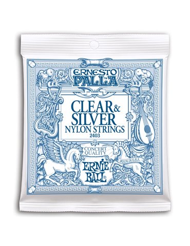 SET NYLON CLEAR & SILVER ERNESTO PALLA