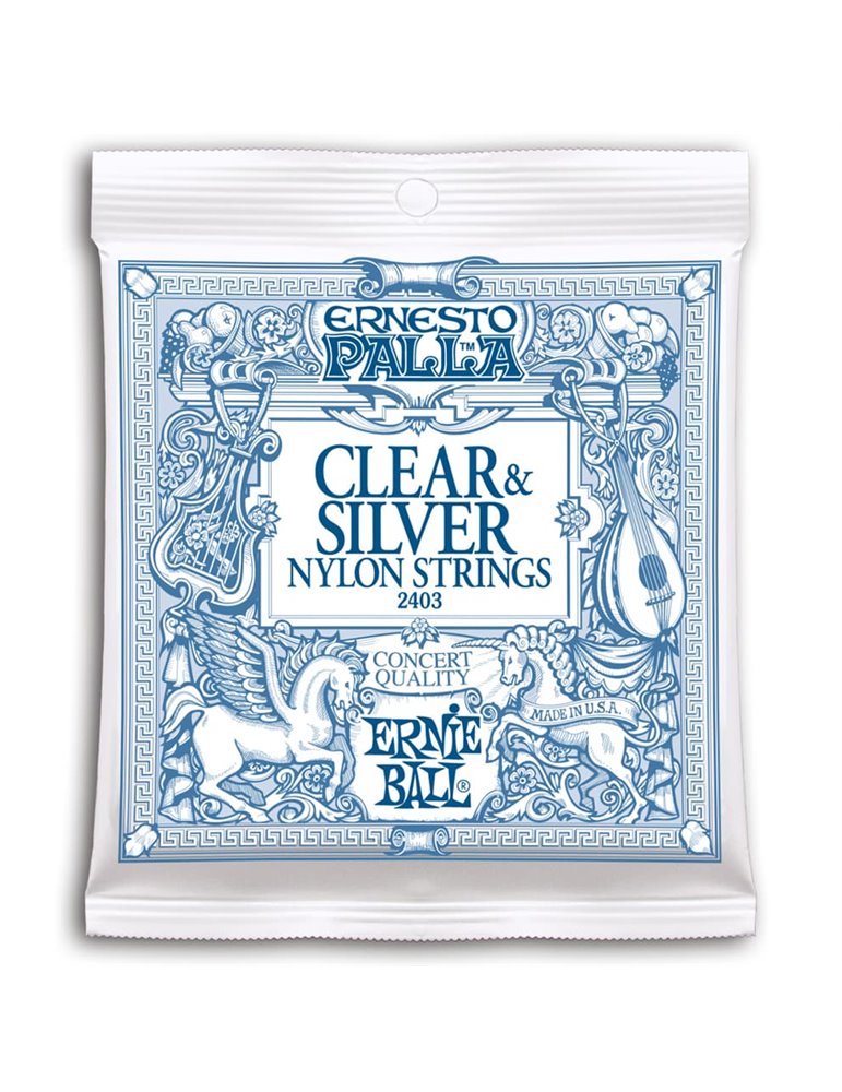 SET NYLON CLEAR & SILVER ERNESTO PALLA