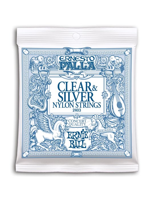 SET NYLON CLEAR & SILVER ERNESTO PALLA