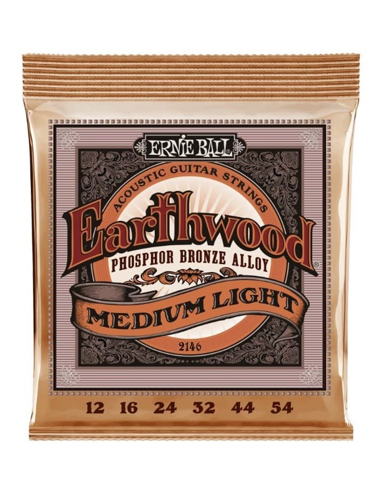 JUEGO ACÚSTICA EARTHWOOD 92/8 PHOSPHOR BZ. M LIGHT 12-54
