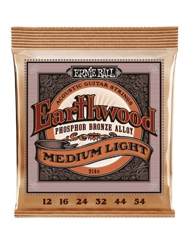 JUEGO ACÚSTICA EARTHWOOD 92/8 PHOSPHOR BZ. M LIGHT 12-54 2