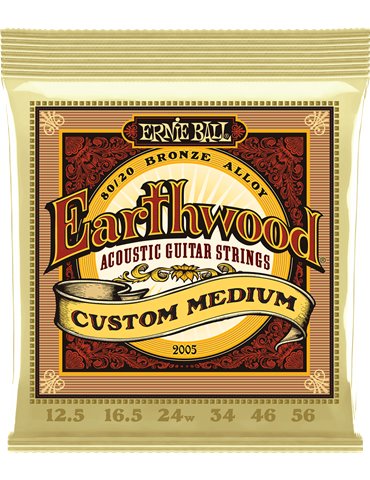 JUEGO ACÚSTICA EARTHWOOD 80/20 BRONZE MEDIUM 12,5-56