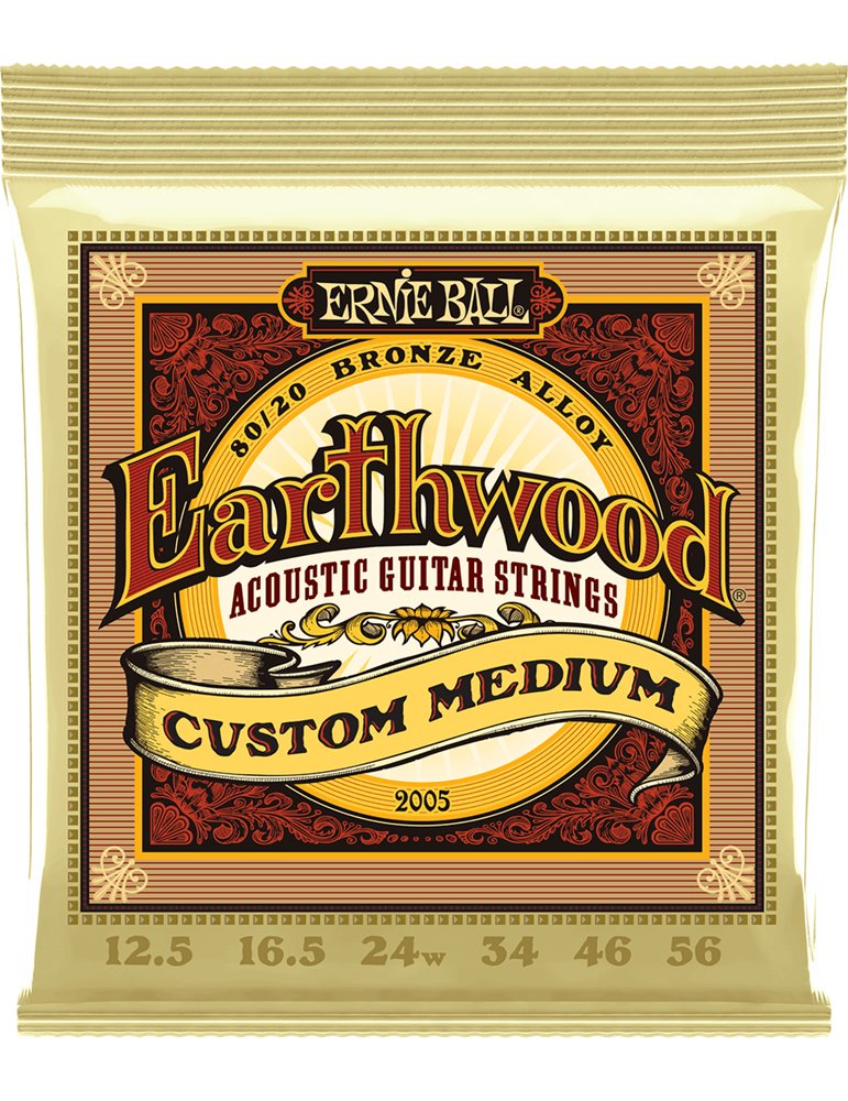 JUEGO ACÚSTICA EARTHWOOD 80/20 BRONZE MEDIUM 12,5-56