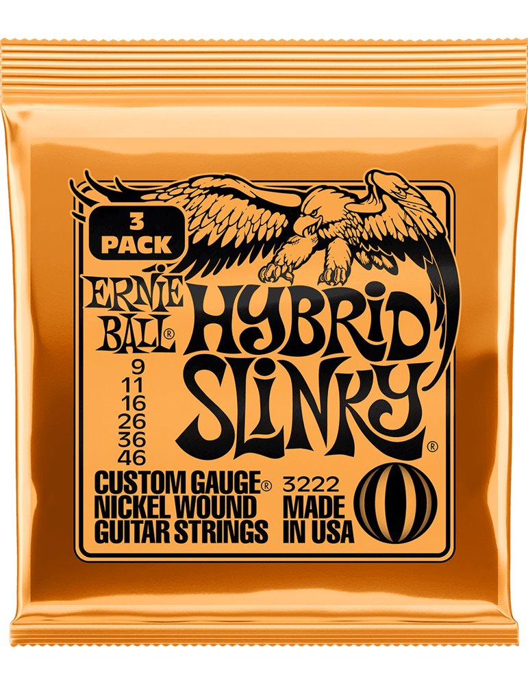 JUEGO ELÉCTRICA SLINKY HYBRID 9-46 TRIPACK (3)