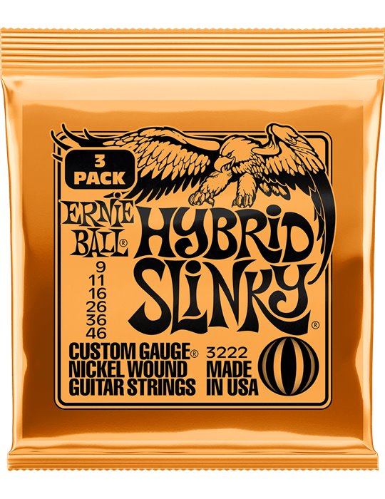 JUEGO ELÉCTRICA SLINKY HYBRID 9-46 TRIPACK (3)