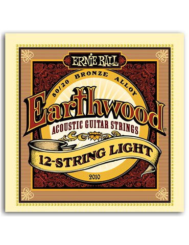 JUEGO ACÚSTICA EARTHWOOD 80/20 BRONZE LIGHT 12St 9-46