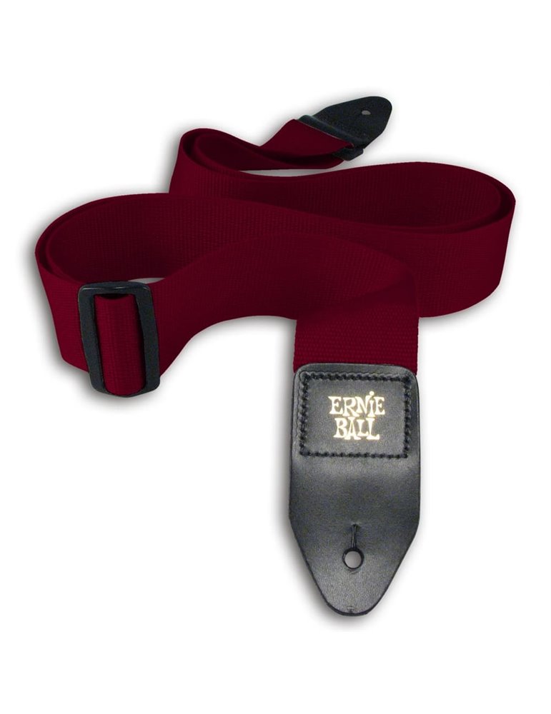 CORREA EB GUIT/ BAJO POLYPRO - BURGUNDY