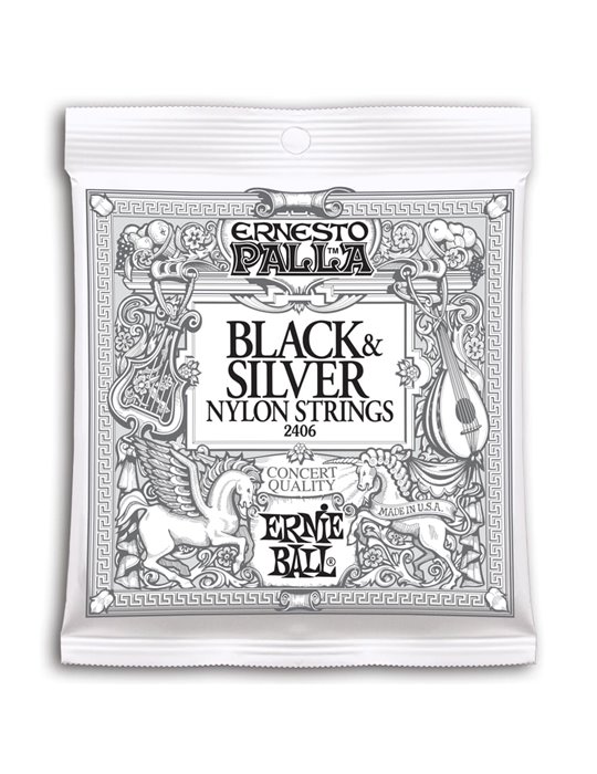 SET NYLON BLACK & SILVER ERNESTO PALLA