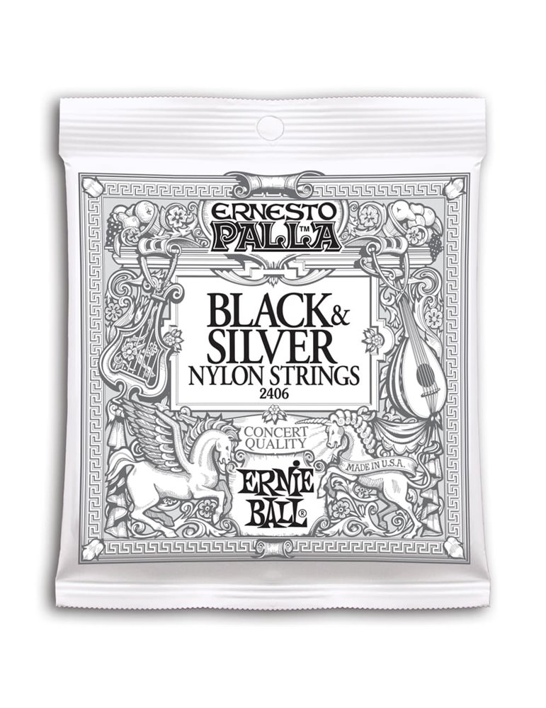 SET NYLON BLACK & SILVER ERNESTO PALLA
