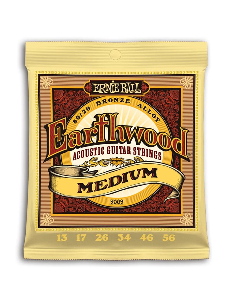 JUEGO ACÚSTICA EARTHWOOD 80/20 BRONZE MEDIUM 13-56
